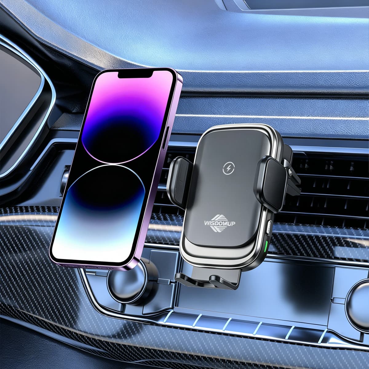 CJ-45 15W Wireless Car Charger