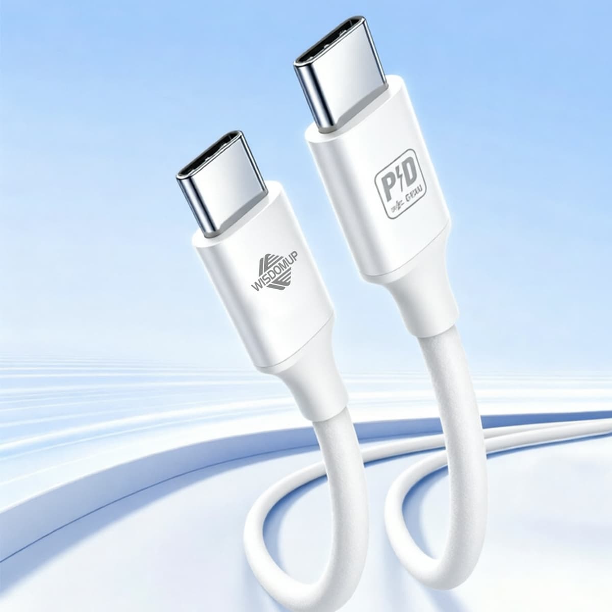 SJX-20CC USB-PD 20W High-Speed Charge & Sync Cable (3A, 1-Meter)