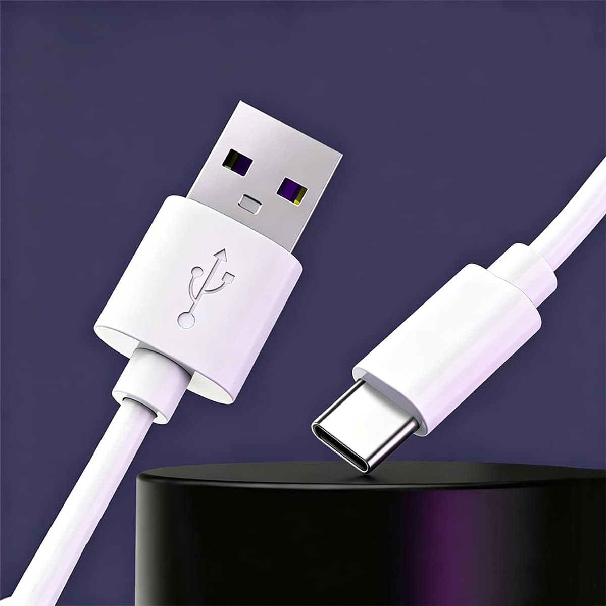 SJX-22T Type-C USB Data Cable High-Speed 3A Fast Charging & Data Synchronization TPE Power Line (1-Meter)