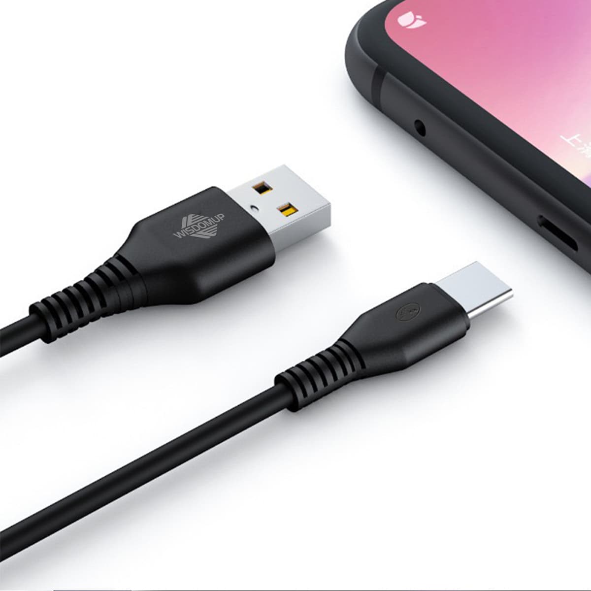 SJX-23T Fast Charging & Data Transmission Cable 3A 1-Meter TPE Cable