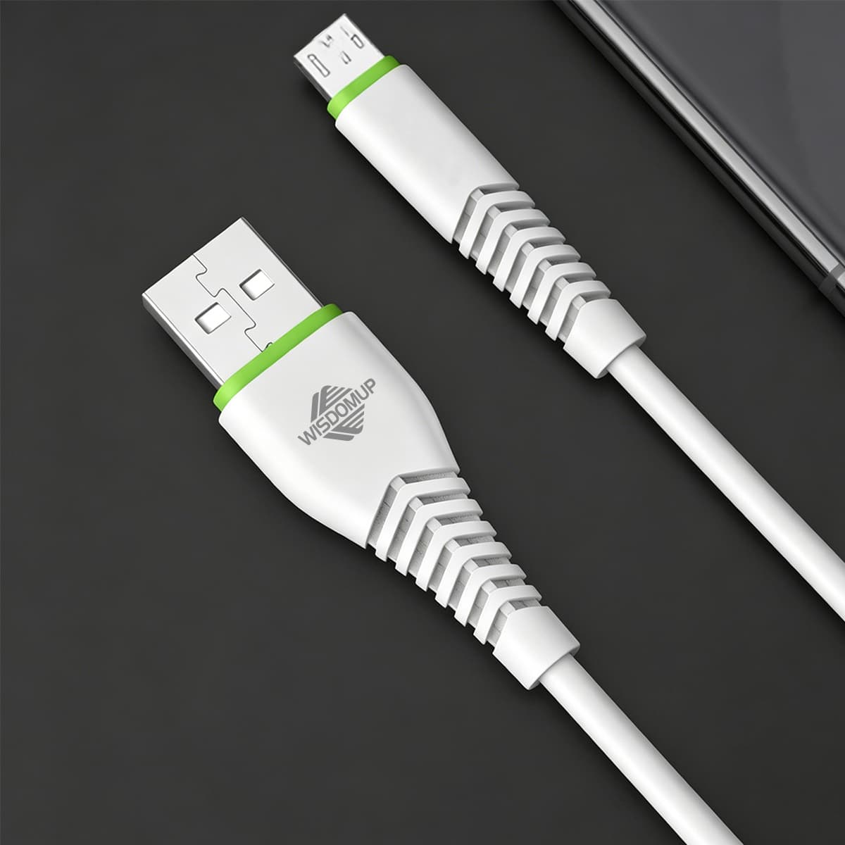 SJX-29V V8 Data Cable � High-Speed 3A Fast Charging & Data Synchronization Extra-Long TPE Casting Cable (2-Meter)