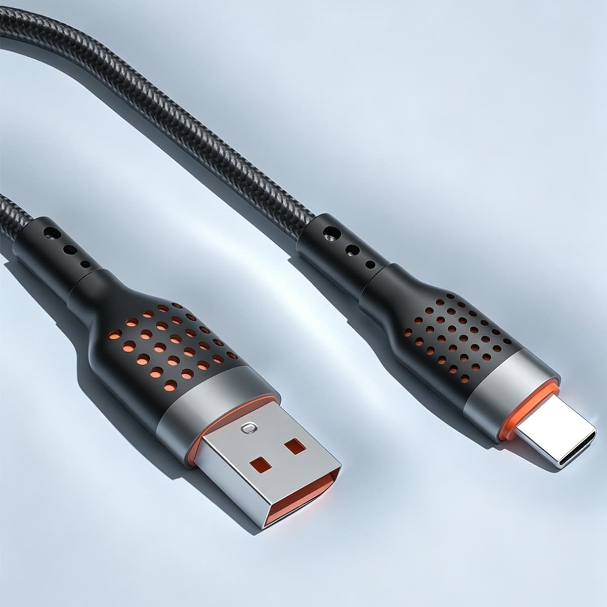 SJX-34T Type-C Data Cable Extra-Long 3A Fast Charging