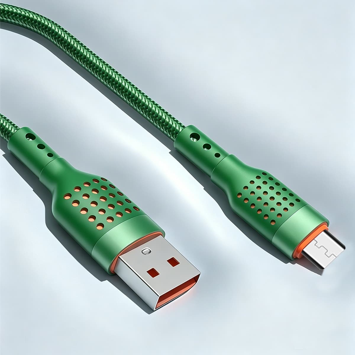 SJX-34V Micro USB Data Cable Extra-Long 3A Fast Charging