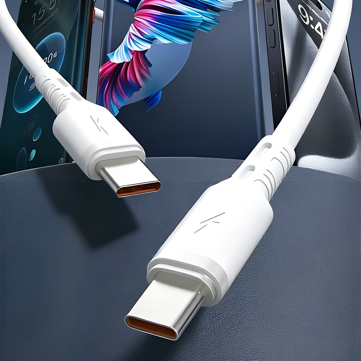 SJX-35CC PD Type C-Type C Data Cable � Premium 3A Fast Charging