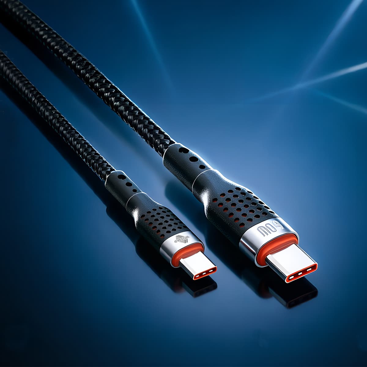 SJX-38CC 60W Power Delivery Type C to Type C Ultra-Fast Charging Cable
