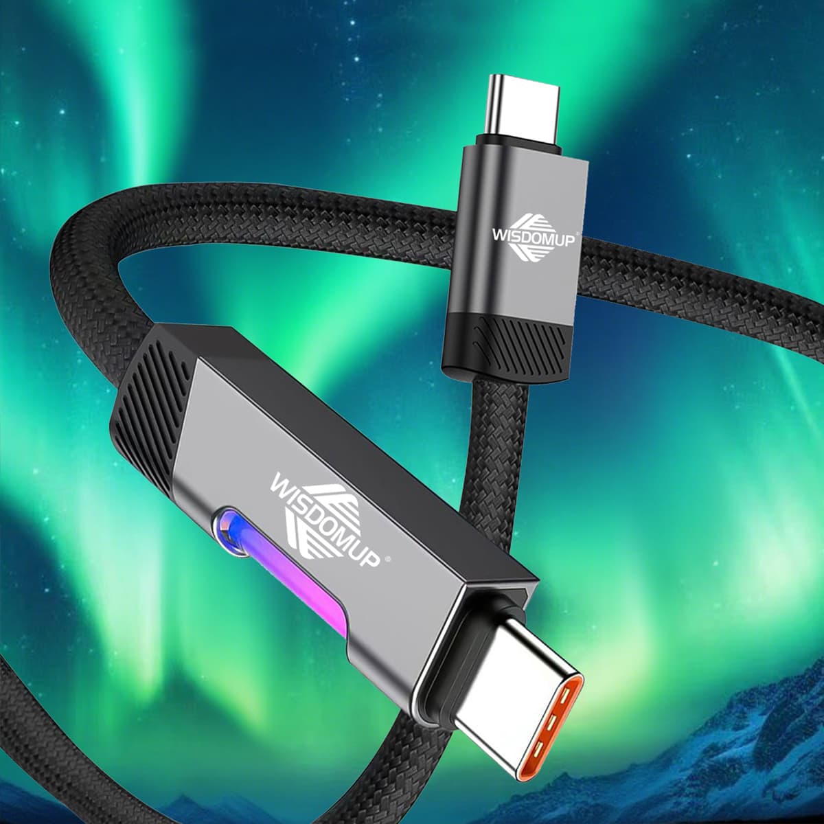 SJX-45CC 60W Power Delivery Type-C to Type-C Fast Charging Cable