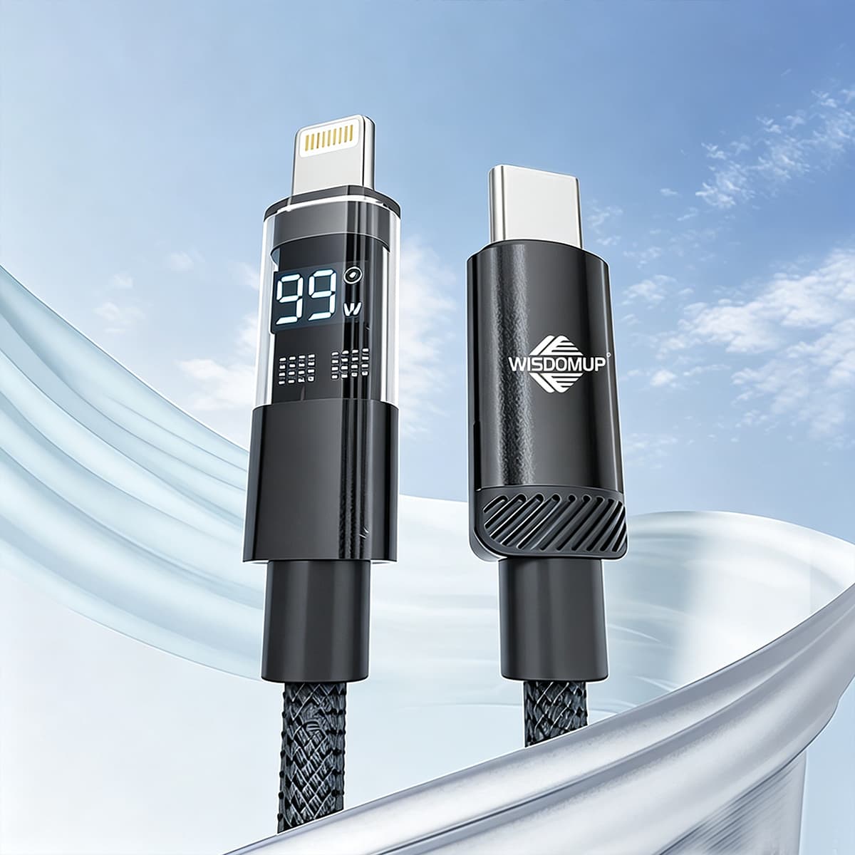 SJX-47CL 27W Power Delivery Type-C to Lightning Fast Charging Cable
