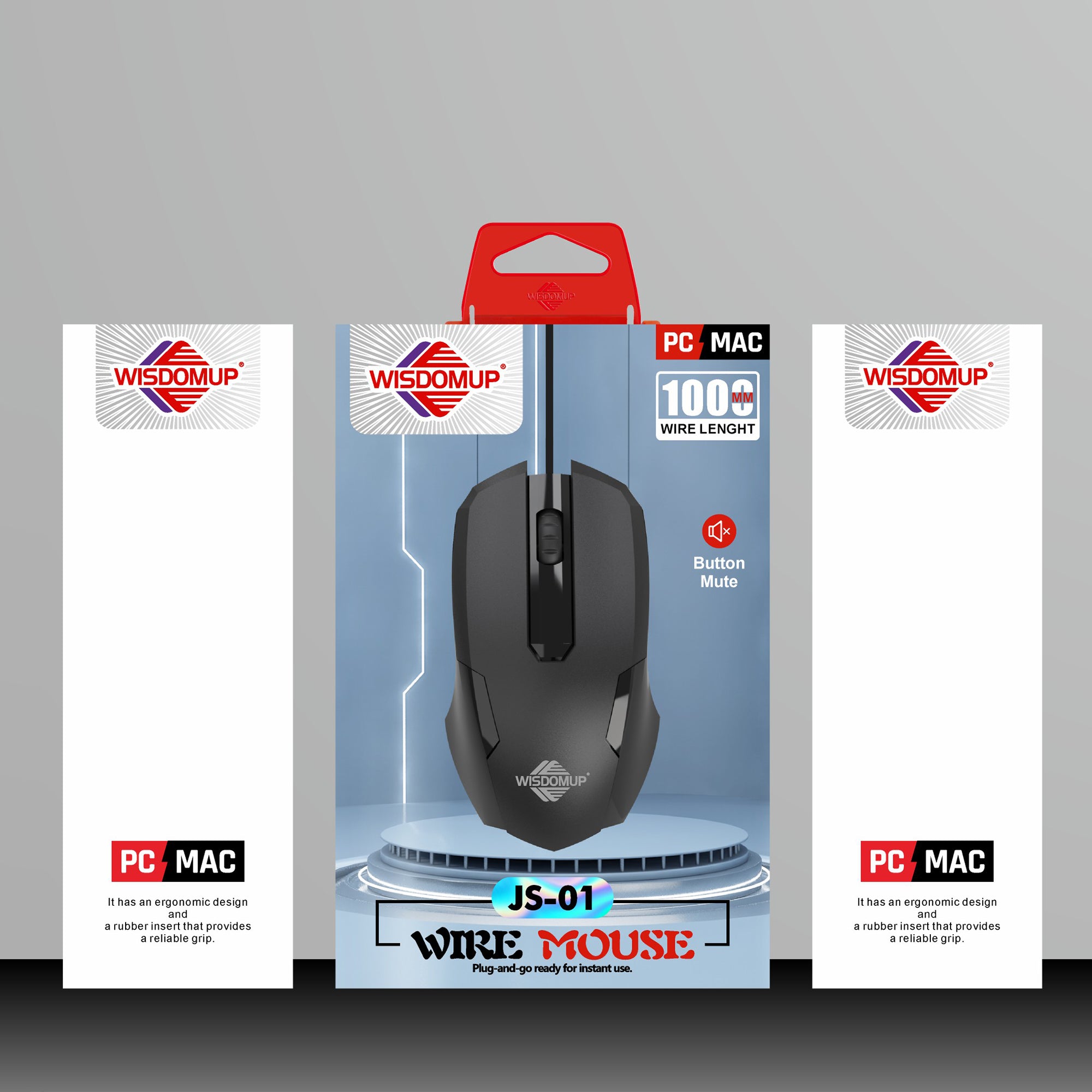 WisdomUp Wired Mouse JS-01
